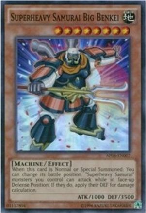 Superheavy Samurai Big Benkei [AP06-EN007] Super Rare - Yu-Gi-Oh! - Card Brawlers | Quebec | Canada |