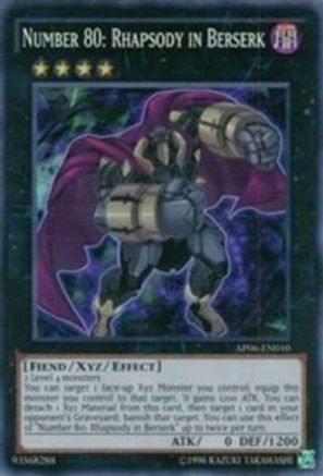 Number 80: Rhapsody in Berserk [AP06-EN010] Super Rare - Yu-Gi-Oh! - Card Brawlers | Quebec | Canada |