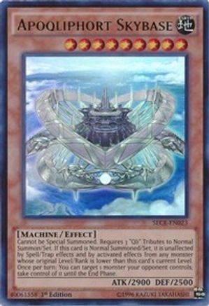 Apoqliphort Skybase [SECE-EN023] Ultra Rare - Yu-Gi-Oh! - Card Brawlers | Quebec | Canada |