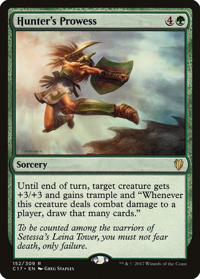 Hunter's Prowess [Commander 2017] - Magic: The Gathering - Card Brawlers | Quebec | Canada |
