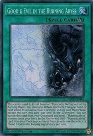 Good & Evil in the Burning Abyss [SECE-EN086] Super Rare
