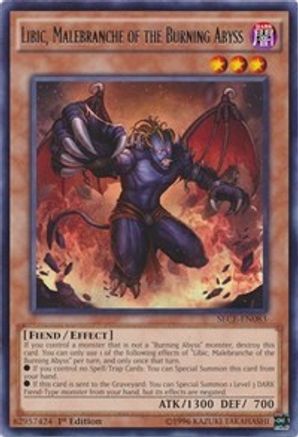 Libic, Malebranche of the Burning Abyss [SECE-EN083] Rare - Yu-Gi-Oh! - Card Brawlers | Quebec | Canada |