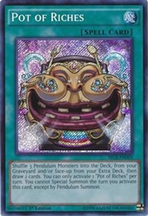 Pot of Riches [SECE-EN063] Secret Rare - Yu-Gi-Oh! - Card Brawlers | Quebec | Canada |