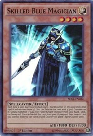 Skilled Blue Magician [SECE-EN032] Super Rare - Yu-Gi-Oh! - Card Brawlers | Quebec | Canada |