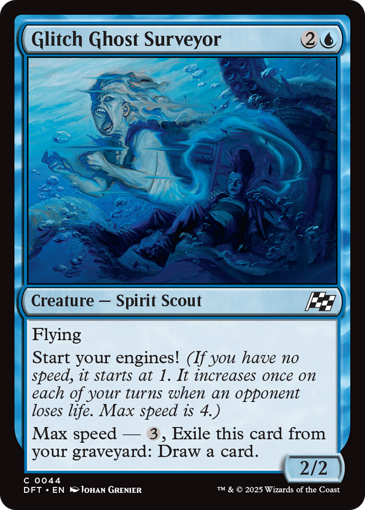 Glitch Ghost Surveyor [Aetherdrift] - Magic: The Gathering - Card Brawlers | Quebec | Canada |