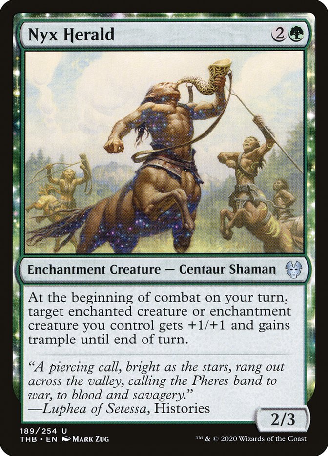Nyx Herald [Theros Beyond Death] - Magic: The Gathering - Card Brawlers | Quebec | Canada |