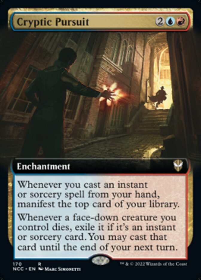 Cryptic Pursuit (Extended Art) [Streets of New Capenna Commander] - Magic: The Gathering - Card Brawlers | Quebec | Canada |