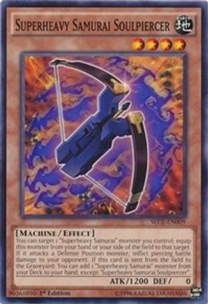 Superheavy Samurai Soulpiercer [SECE-EN009] Common - Yu-Gi-Oh! - Card Brawlers | Quebec | Canada |