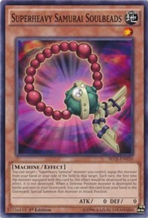 Superheavy Samurai Soulbeads [SECE-EN010] Common - Yu-Gi-Oh! - Card Brawlers | Quebec | Canada |