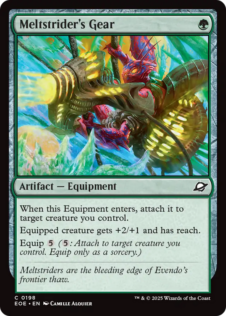 Meltstrider's Gear [Edge of Eternities] - Magic: The Gathering - Card Brawlers | Quebec | Canada |