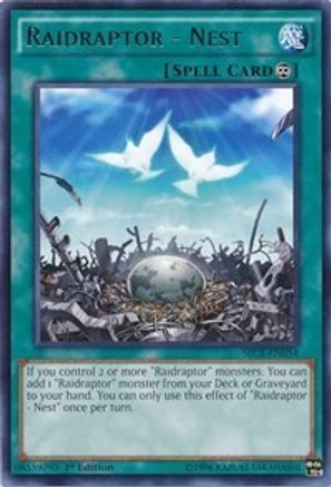 Raidraptor - Nest [SECE-EN054] Rare - Yu-Gi-Oh! - Card Brawlers | Quebec | Canada |