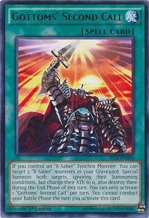 Gottoms' Second Call [SECE-EN056] Rare - Yu-Gi-Oh! - Card Brawlers | Quebec | Canada |