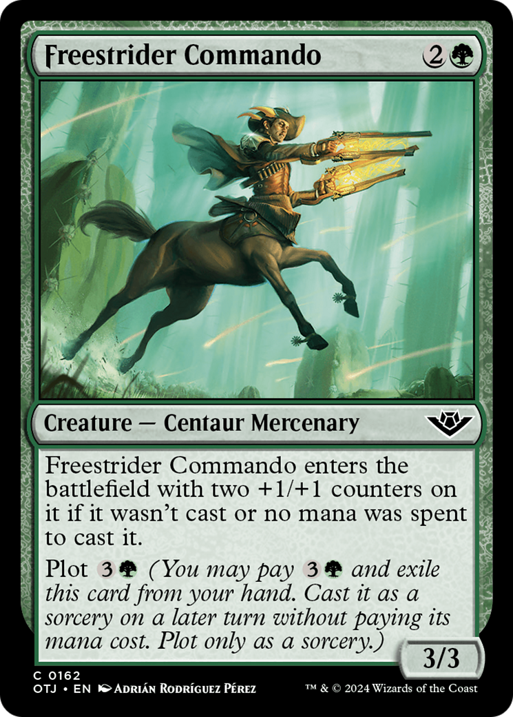 Freestrider Commando [Outlaws of Thunder Junction] - Magic: The Gathering - Card Brawlers | Quebec | Canada |