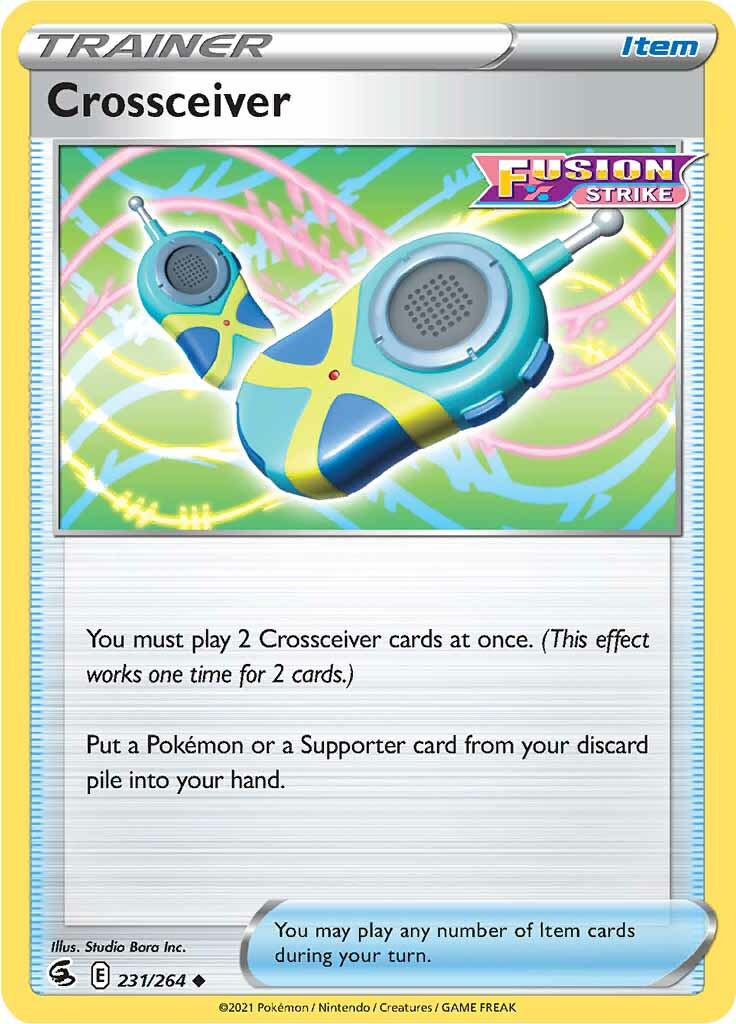 Crossceiver (231/264) [Sword & Shield: Fusion Strike] - Pokémon - Card Brawlers | Quebec | Canada |