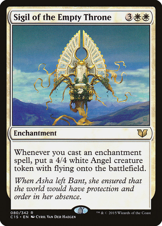 Sigil of the Empty Throne [Commander 2015] - Magic: The Gathering - Card Brawlers | Quebec | Canada |