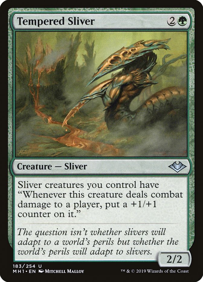 Tempered Sliver [Modern Horizons] - Magic: The Gathering - Card Brawlers | Quebec | Canada |