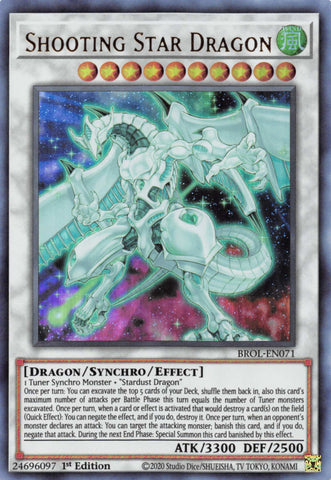 Dragon étoile filante [BROL-EN071] Ultra rare 