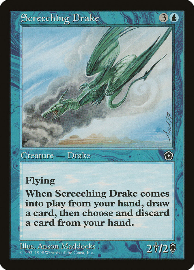 Screeching Drake [Portal Second Age] - Magic: The Gathering - Card Brawlers | Quebec | Canada |