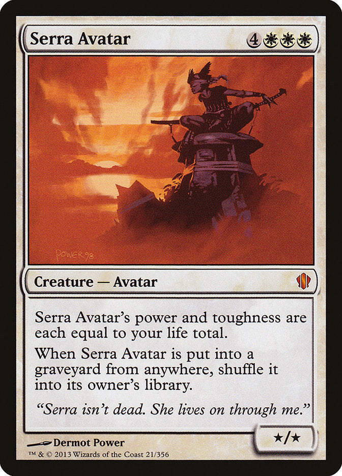 Serra Avatar [Commander 2013] - Magic: The Gathering - Card Brawlers | Quebec | Canada |