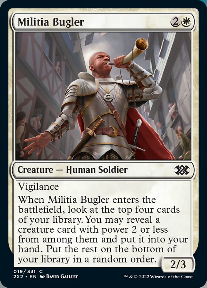 Militia Bugler [Double Masters 2022] - Magic: The Gathering - Card Brawlers | Quebec | Canada |
