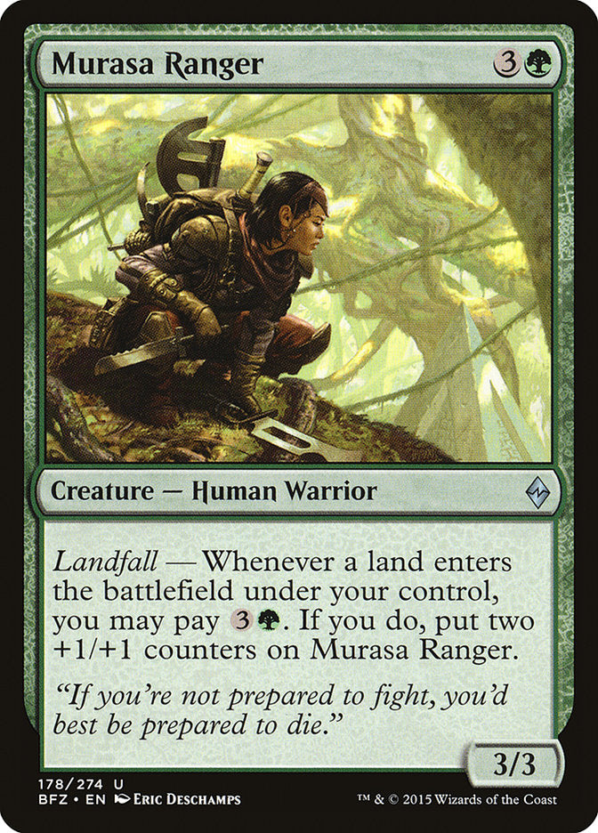 Murasa Ranger [Battle for Zendikar] - Magic: The Gathering - Card Brawlers | Quebec | Canada |