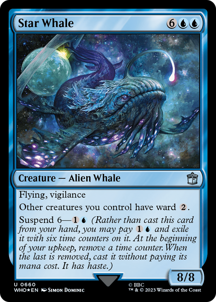 Star Whale (Surge Foil) [Doctor Who] - Magic: The Gathering - Card Brawlers | Quebec | Canada |