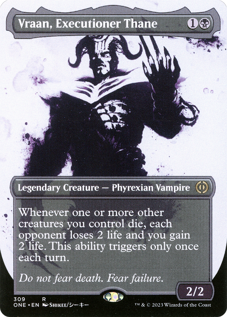 Vraan, Executioner Thane (Borderless Ichor) [Phyrexia: All Will Be One] - Magic: The Gathering - Card Brawlers | Quebec | Canada |