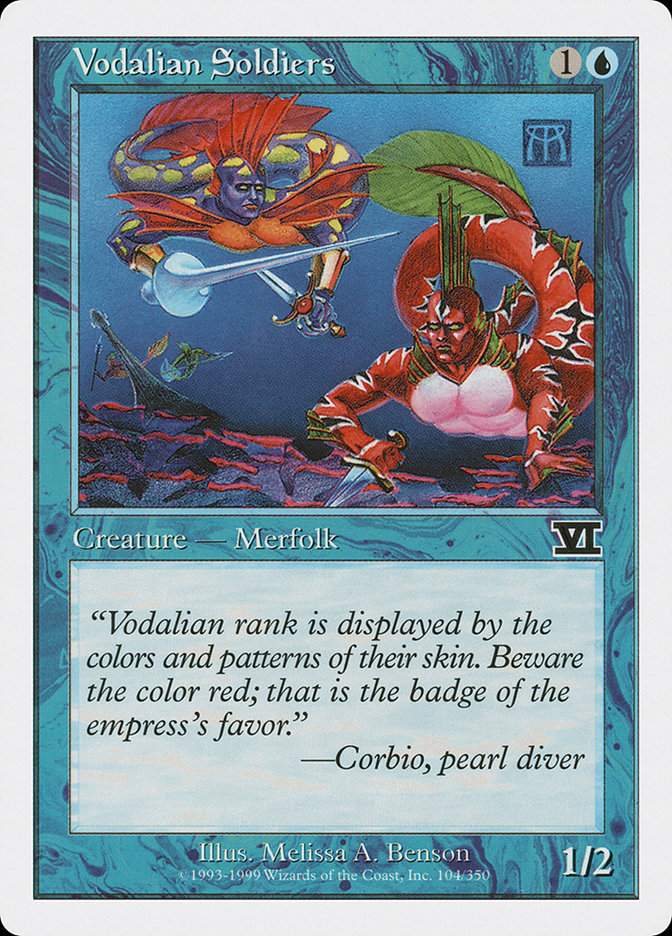 Vodalian Soldiers [Classic Sixth Edition] - Magic: The Gathering - Card Brawlers | Quebec | Canada |