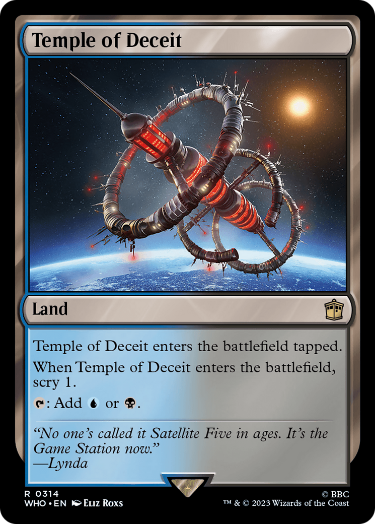 Temple of Deceit [Doctor Who] - Magic: The Gathering - Card Brawlers | Quebec | Canada |