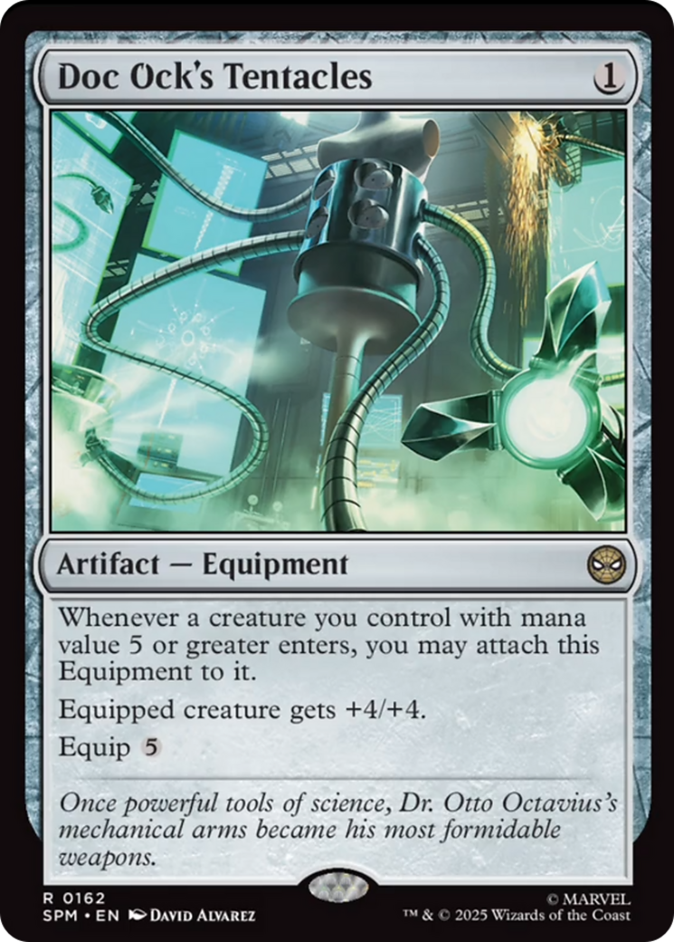 Doc Ock's Tentacles [Marvel's Spider-Man] - Magic: The Gathering - Card Brawlers | Quebec | Canada |