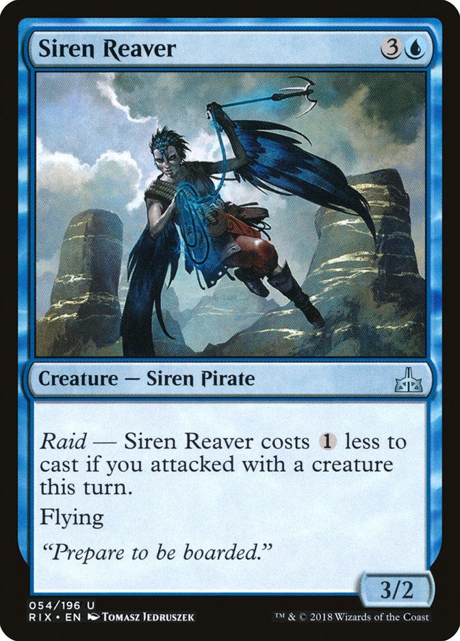 Siren Reaver [Rivals of Ixalan] - Magic: The Gathering - Card Brawlers | Quebec | Canada |