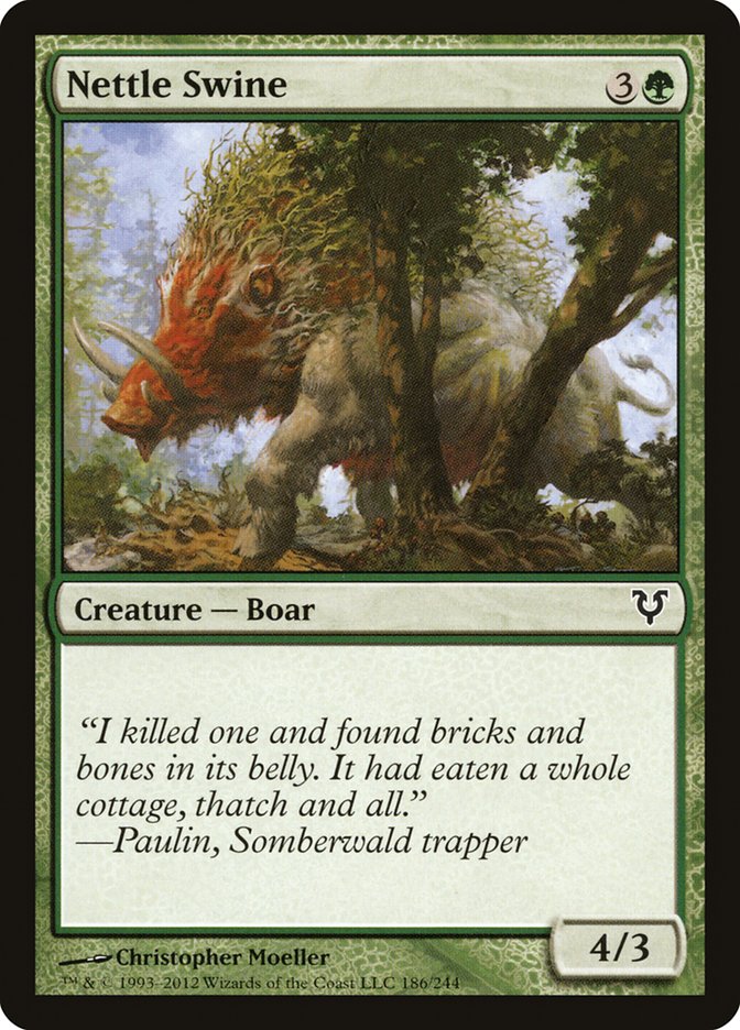 Nettle Swine [Avacyn Restored] - Magic: The Gathering - Card Brawlers | Quebec | Canada |