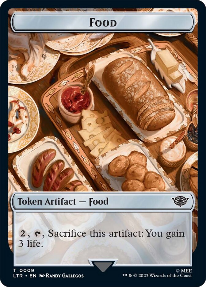 Food Token (09) [The Lord of the Rings: Tales of Middle-Earth Tokens] - Magic: The Gathering - Card Brawlers | Quebec | Canada |