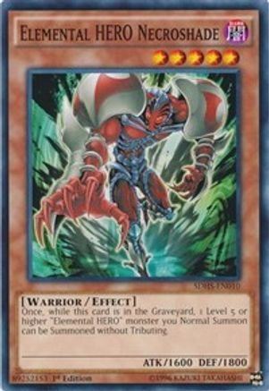 Elemental Hero Necroshade [SDHS-EN010] Common - Yu-Gi-Oh! - Card Brawlers | Quebec | Canada |