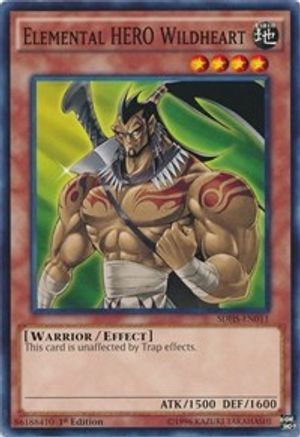 Elemental Hero Wildheart [SDHS-EN011] Common - Yu-Gi-Oh! - Card Brawlers | Quebec | Canada |