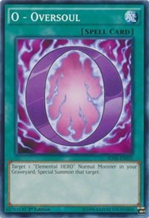 O - Oversoul [SDHS-EN031] Common - Yu-Gi-Oh! - Card Brawlers | Quebec | Canada |