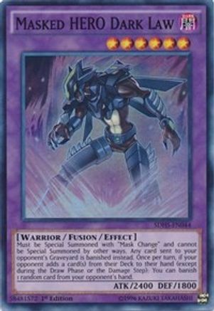 Masked Hero Dark Law [SDHS-EN044] Super Rare - Yu-Gi-Oh! - Card Brawlers | Quebec | Canada |