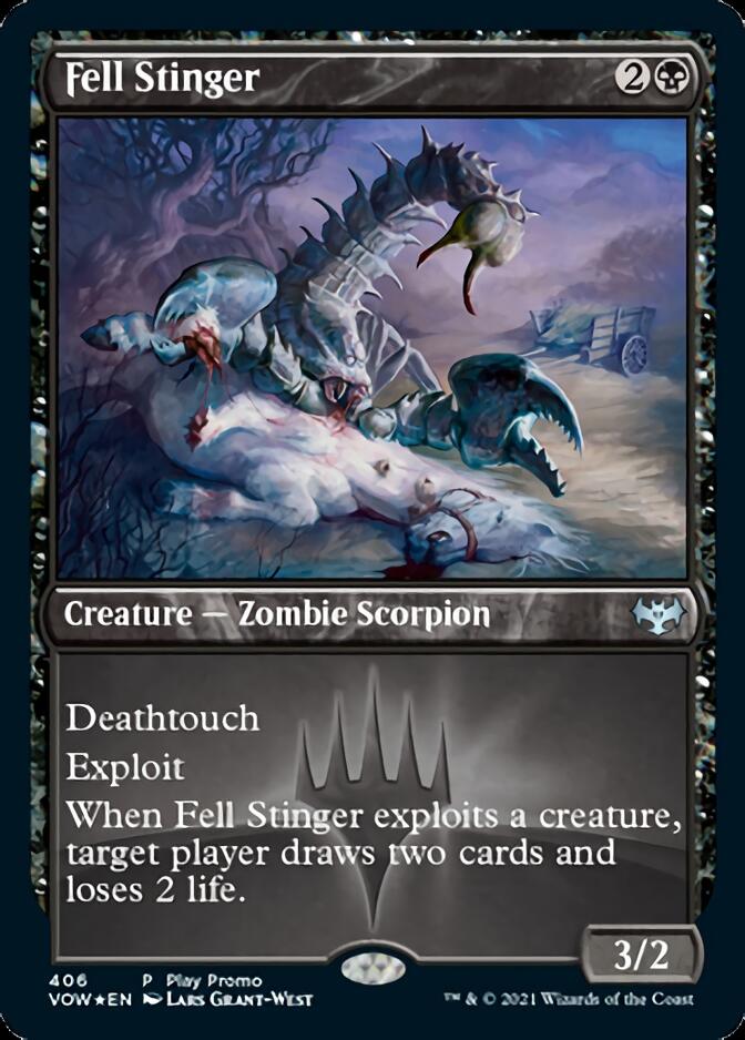 Fell Stinger (Play Promo) [Innistrad: Crimson Vow] - Magic: The Gathering - Card Brawlers | Quebec | Canada |