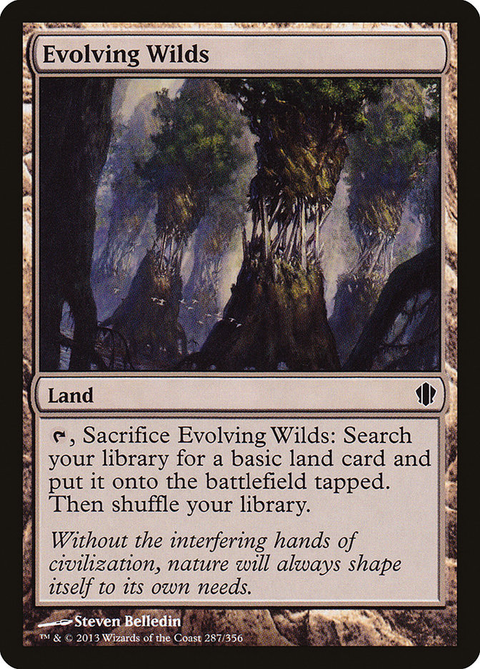 Evolving Wilds [Commander 2013] - Magic: The Gathering - Card Brawlers | Quebec | Canada |