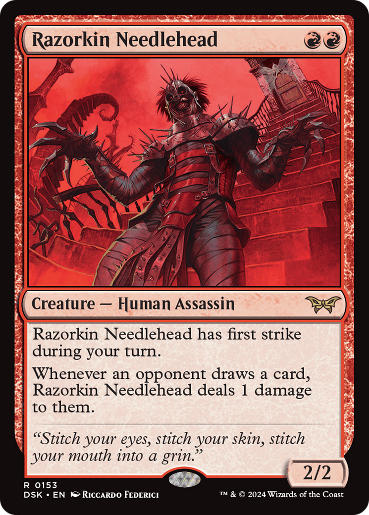 Razorkin Needlehead [Duskmourn: House of Horror] - Magic: The Gathering - Card Brawlers | Quebec | Canada |