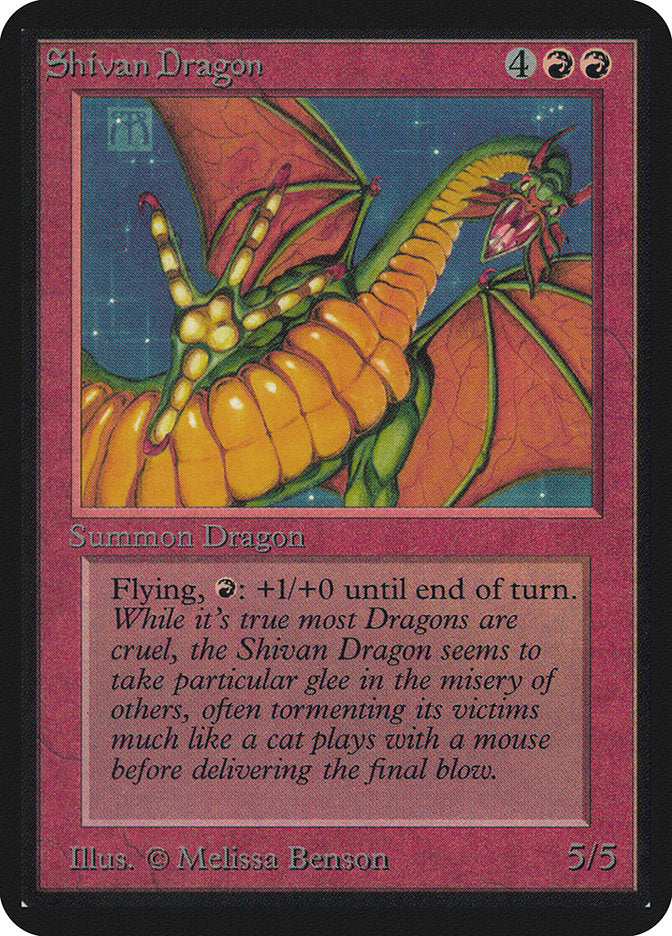 Shivan Dragon [Alpha Edition] - Magic: The Gathering - Card Brawlers | Quebec | Canada |