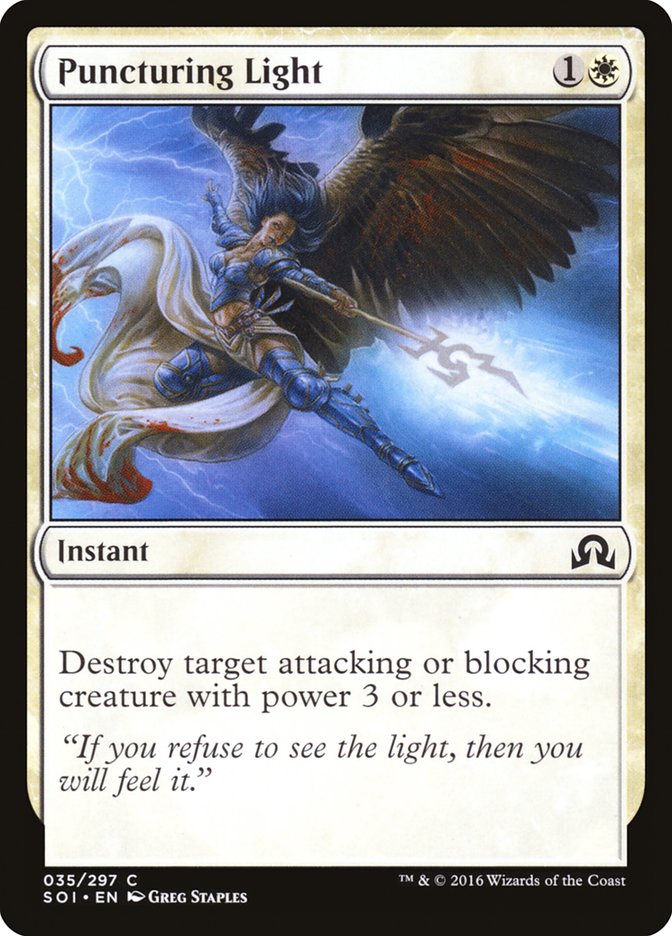 Puncturing Light [Shadows over Innistrad] - Magic: The Gathering - Card Brawlers | Quebec | Canada |