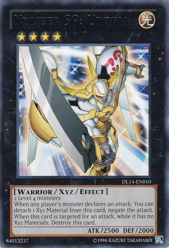 Number 39: Utopia (Blue) [DL14-EN010] Rare - Yu-Gi-Oh! - Card Brawlers | Quebec | Canada |