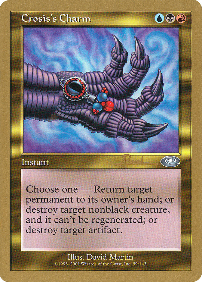 Crosis's Charm (Antoine Ruel) [World Championship Decks 2001] - Magic: The Gathering - Card Brawlers | Quebec | Canada |