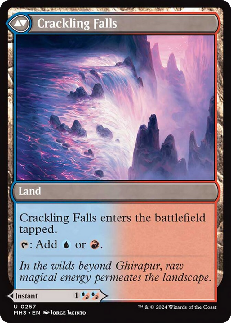 Rush of Inspiration // Crackling Falls [Modern Horizons 3] - Magic: The Gathering - Card Brawlers | Quebec | Canada |