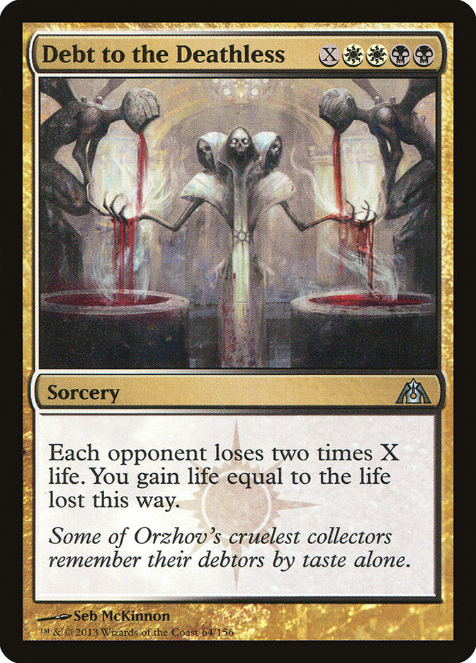 Debt to the Deathless [Dragon's Maze] - Magic: The Gathering - Card Brawlers | Quebec | Canada |