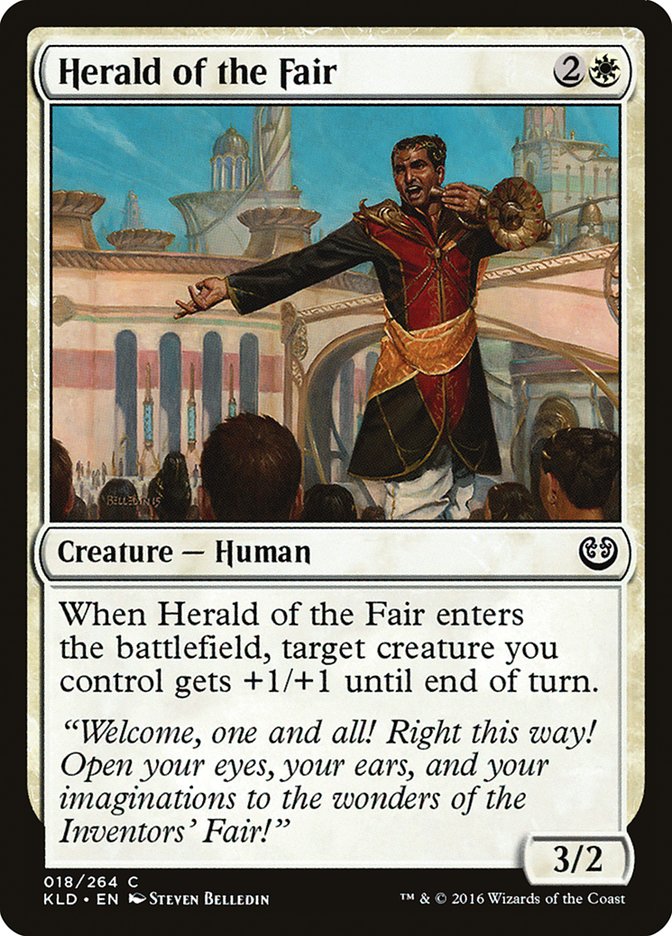 Herald of the Fair [Kaladesh] - Magic: The Gathering - Card Brawlers | Quebec | Canada |