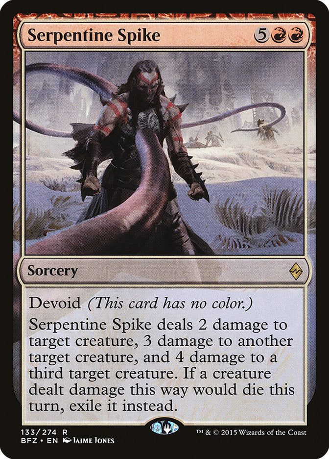 Serpentine Spike [Battle for Zendikar] - Magic: The Gathering - Card Brawlers | Quebec | Canada |