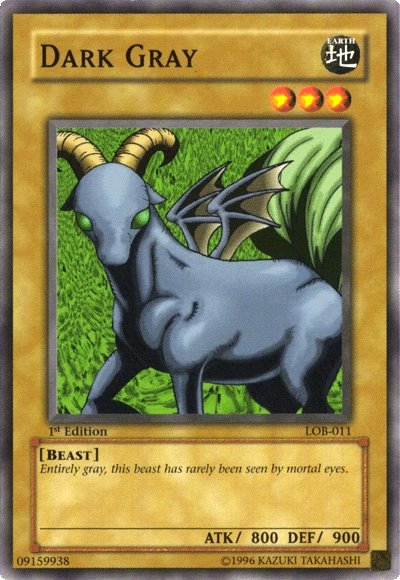 Dark Gray [LOB-011] Common - Yu-Gi-Oh! - Card Brawlers | Quebec | Canada |