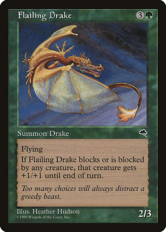 Flailing Drake [Tempest] - Magic: The Gathering - Card Brawlers | Quebec | Canada |